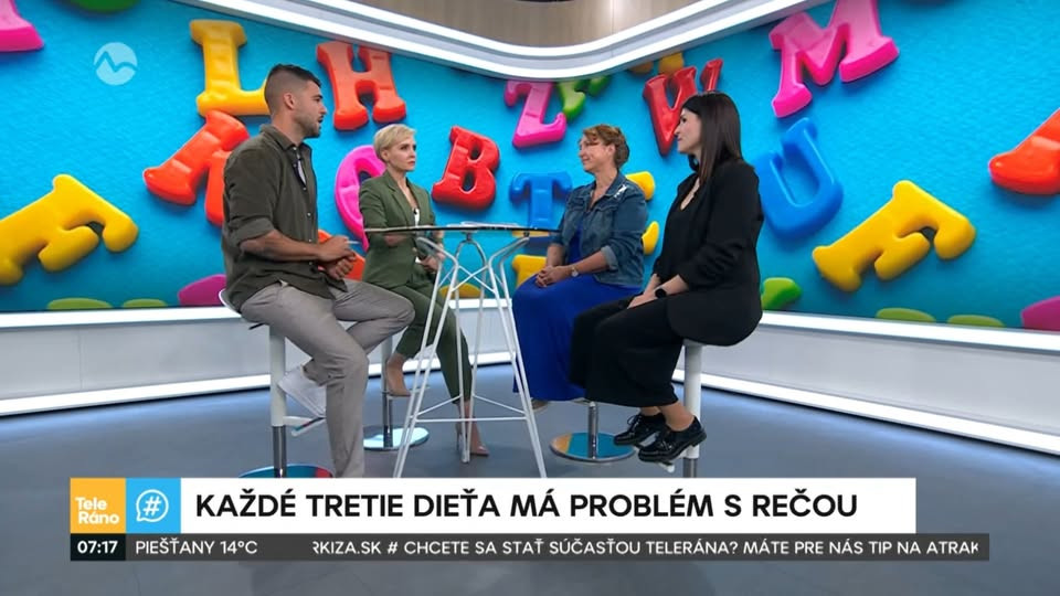 Každé tretie dieťa má problém s rečou