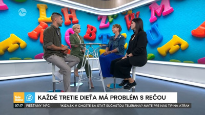 Každé tretie dieťa má problém s rečou